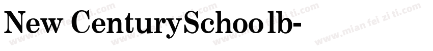 New Century Schoolb字体转换